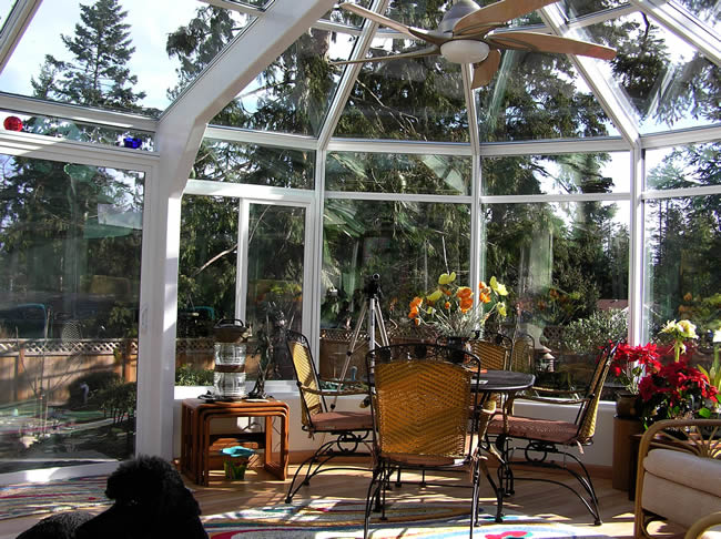 a beautiful sunroom designed and built by AAwnings & Sunrooms of Distinction
